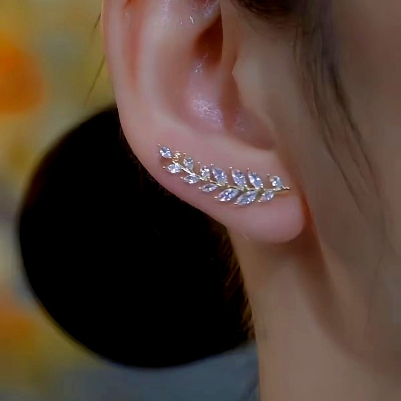 14K vergoldete Weizenkrabbler
