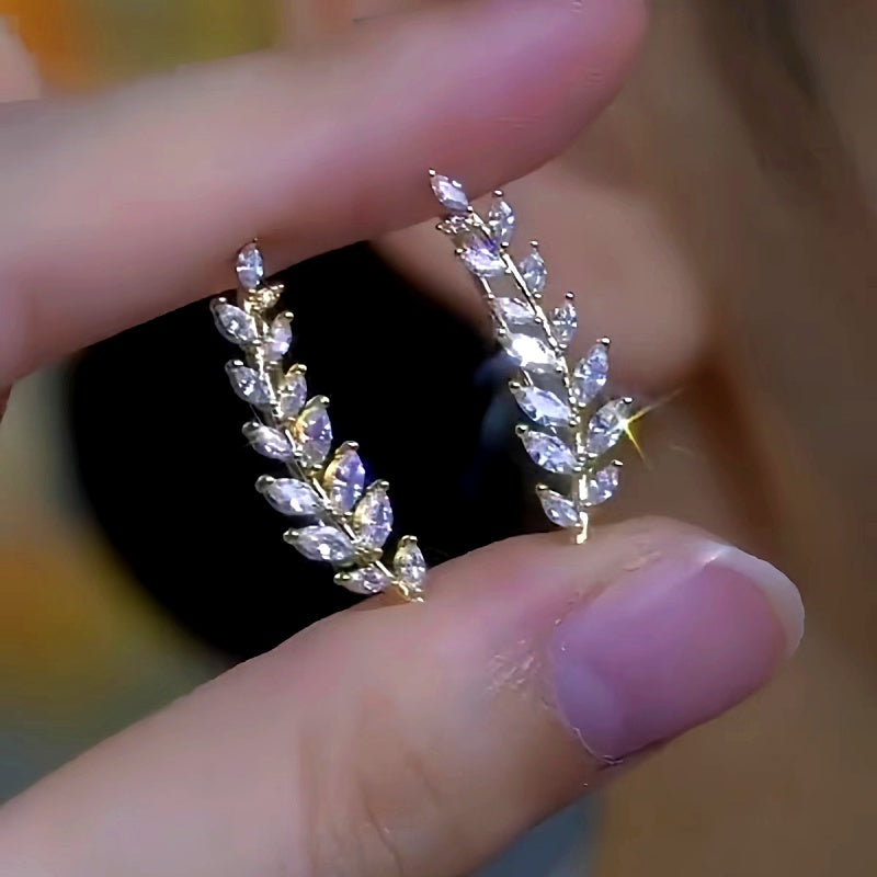 14K vergoldete Weizenkrabbler