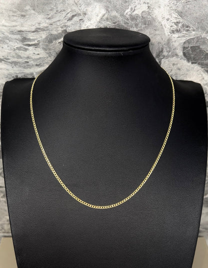 "Massive 585er（14k） Gold Panzerkette 2mm"